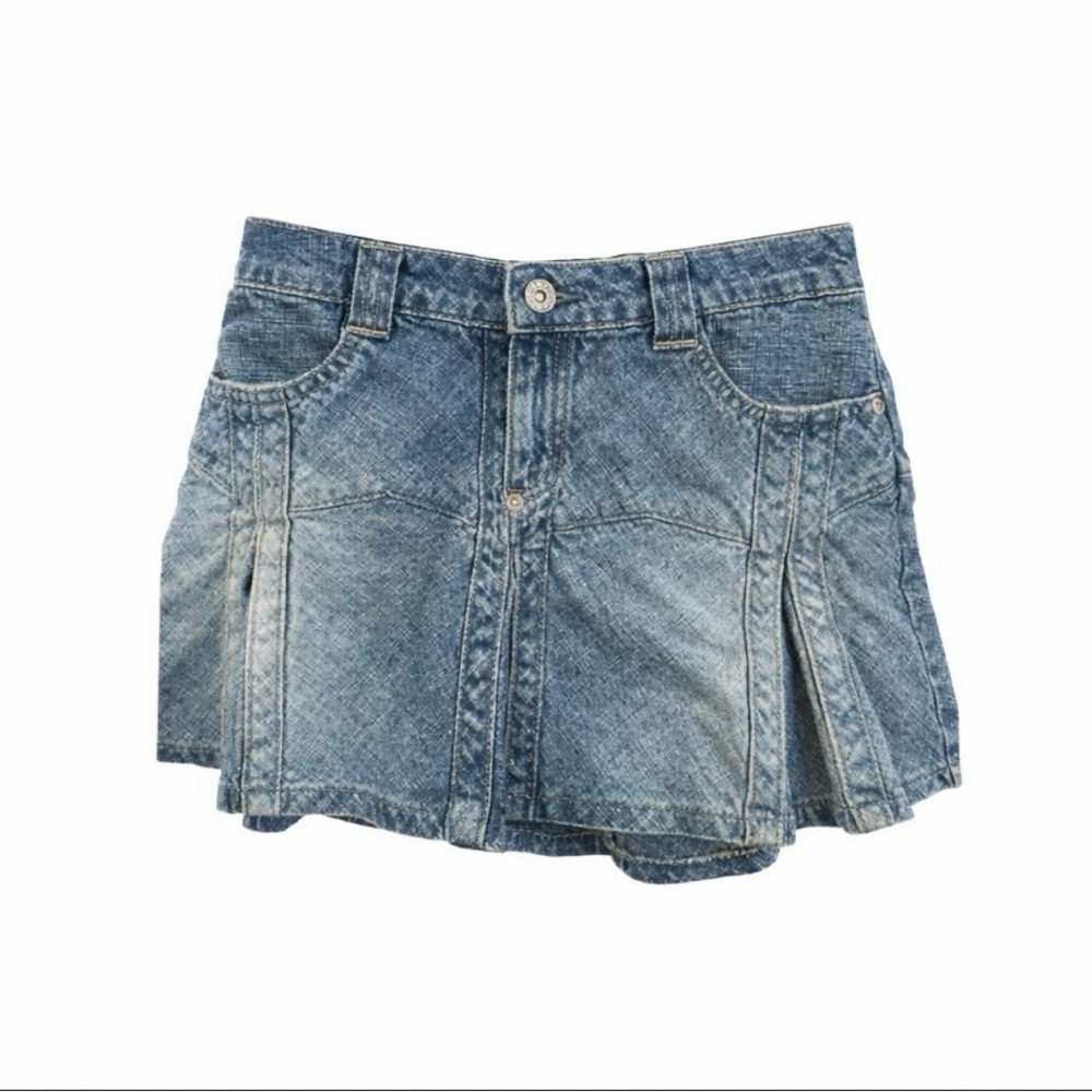 Y2K Riders by Lee Denim Mini Skirt